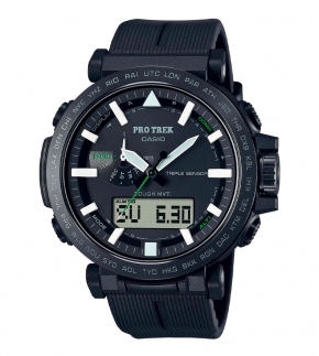 Монополия | Японские наручные часы мужские Casio Pro Trek PRW-6621Y-1E с хронографом
