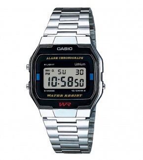 Монополия | Японские наручные часы Casio Vintage  A-163WA-1Q