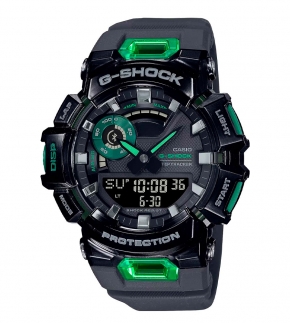Монополия | Японские наручные часы мужские Casio G-SHOCK  GBA-900SM-1A3 с хронографом