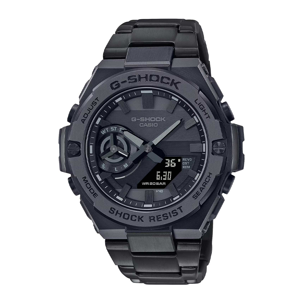 Купить Японские наручные часы мужские Casio G-SHOCK GST-B500BD-1A с  хронографом в Донецке, Луганске и Мариуполе | Casio | Брендовые часы и  украшения в Донецке, Луганске и Мариуполе | Monopolia