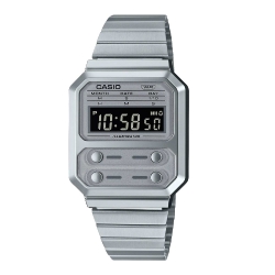 Монополия | Японские часы CASIO Casio Vintage A100WE-7B с хронографом