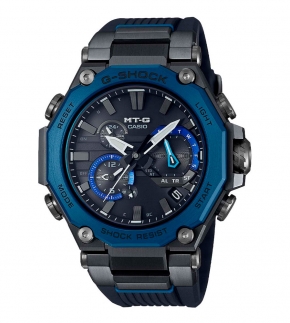 Монополия | Японские наручные часы мужские Casio G-SHOCK MTG-B2000B-1A2 с хронографом