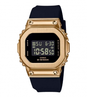 Монополия | Японские наручные часы женские Casio G-SHOCK GM-S5600GB-1 с хронографом