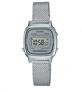 Монополия | Японские наручные часы женские Casio Vintage LA-670WEM-7E