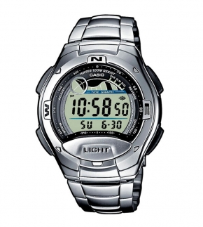 Монополия | Японские наручные часы мужские Casio Collection W-753D-1A