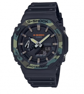Монополия | Японские наручные часы мужские Casio G-Shock GA-2100SU-1A