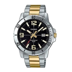 Монополия | Японские наручные часы  мужские Casio Collection MTP-VD01SG-1B