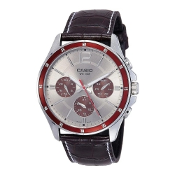 Монополия | Японские наручные часы мужские Casio Collection MTP-1374L-7A1