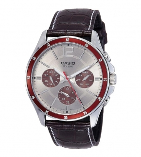 Монополия | Японские наручные часы мужские Casio Collection MTP-1374L-7A1