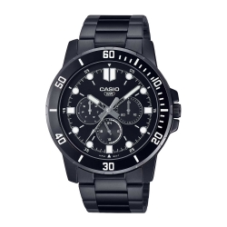 Монополия | Японские наручные часы  мужские Casio Collection MTP-VD300B-1E