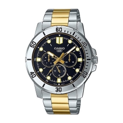 Монополия | Японские наручные часы мужские Casio Collection MTP-VD300SG-1E