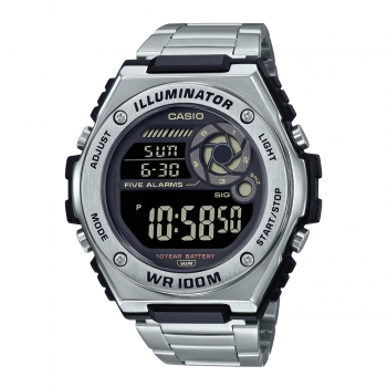 Монополия | Японские наручные часы мужские Casio Collection MWD-100HD-1B