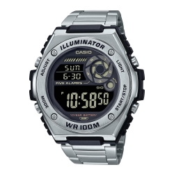 Монополия | Японские наручные часы мужские Casio Collection MWD-100HD-1B