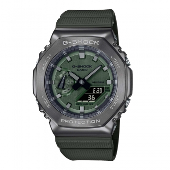 Монополия | Японские часы мужские CASIO G-SHOCK GM-2100B-3AER с хронографом
