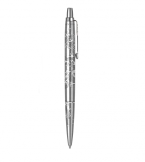 Монополия | Шариковая ручка Parker Jotter Dragon Special Edition, цвет: St. Steel СT, стержень: Mblue 1953170_LE24