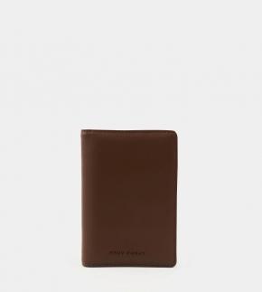 Монополия | Обложка для паспорта PASS в цвете Горький шоколад