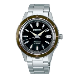 Монополия | Японские наручные часы мужские Seiko Presage SRPG07J1, механические с автоподзаводом