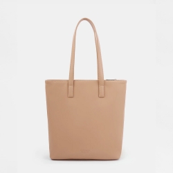 Монополия | Мягкая женская сумка-шоппер ROOMY S в цвете Капучино