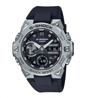 Монополия | Японские наручные часы мужские Casio G-SHOCK GST-B400-1A с хронографом