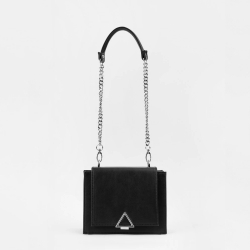 Монополия | Каркасная сумка Kortni S в черном цвете