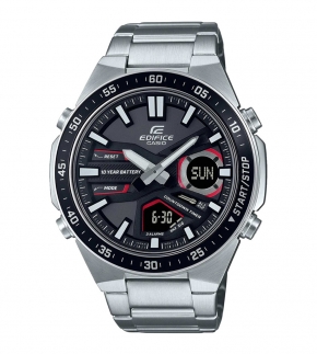Монополия | Японские часы мужские CASIO Edifice EFV-C110D-1A4 с хронографом