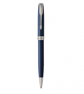 Монополия | Шариковая ручка Parker Sonnet Blue Lacquer CT, стержень: Mblue