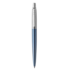 Монополия | Шариковая ручка Parker Jotter Essential, Waterloo Blue CT, стержень: Mblue