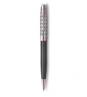 Монополия | Шариковая ручка Parker Sonnet Premium Refresh GREY, цвет чернил Мblack 2119791