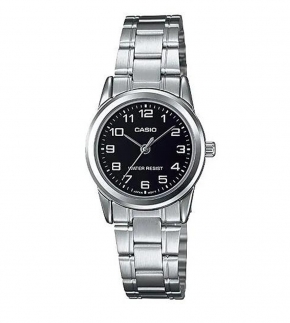 Монополия | Японские часы женские CASIO Collection LTP-V001D-1B