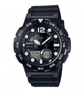 Монополия | Японские часы мужские CASIO Collection AEQ-100W-1AVDF