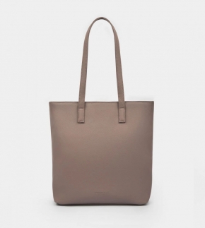 Монополия | Мягкая женская сумка-шоппер ROOMY S в цвете Туман