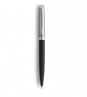Монополия | Шариковая ручка Waterman Hemisphere Entry Point Stainless Steel with Black Lacquer
