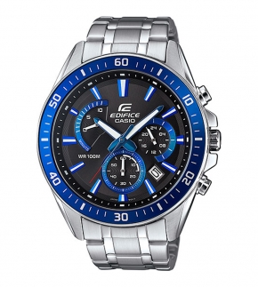 Монополия | Японские наручные часы мужские CASIO Edifice EFR-552D-1A2 с хронографом