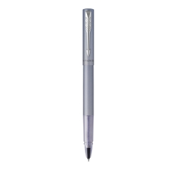 Монополия | Ручка-роллер Parker Vector XL Silver Blue CT, цвет чернил black, стержень: F, 2159775