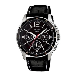Монополия | Японские наручные часы мужские CASIO Collection MTP-1374L-1A