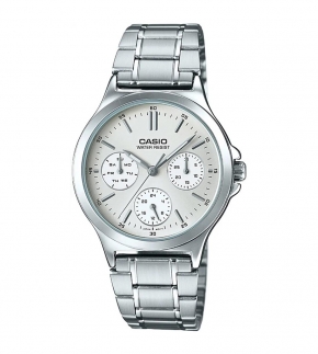 Монополия | Японские наручные часы женские CASIO Collection LTP-V300D-7A