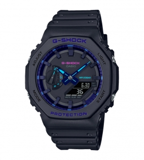 Монополия | Японские наручные часы мужские CASIO G-SHOCK GA-2100VB-1A