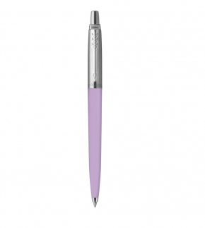 Монополия | Шариковая ручка Parker Jotter, цвет PURPLE LILAC, цвет чернил синий, толщина линии M 
