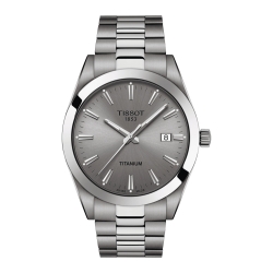 Монополия | Часы мужские Tissot Gentleman Titanium T127.410.44.081.00
