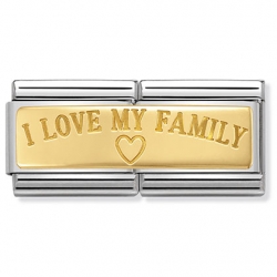 Монополия | Звено двойное  CLASSIC «I LOVE MY FAMILY» «Я ЛЮБЛЮ СВОЮ СЕМЬЮ»