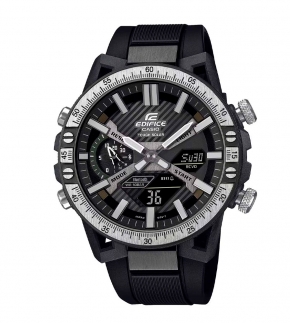 Монополия | Японские часы мужские CASIO Edifice ECB-2000TP-1A с хронографом
