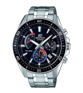 Монополия | Японские часы мужские CASIO Edifice EFR-552D-1A3 с хронографом