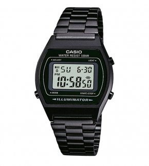 Монополия | Японские наручные часы Casio Vintage B640WB-1A с хронографом 