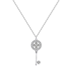 Монополия | Колье silver necklace MLA1675