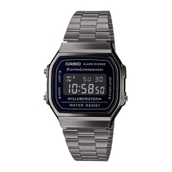 Монополия | Японские наручные часы мужские Casio Vintage A-168WEGG-1B