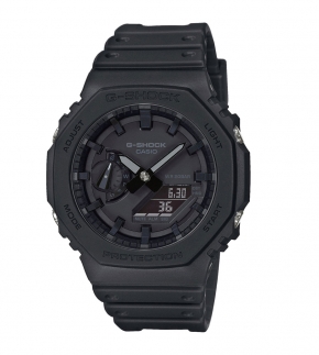 Монополия | Японские наручные часы мужские Casio G-SHOCK GA-2100-1A1 с хронографом