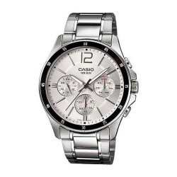 Монополия | Японские часы мужские CASIO Collection MTP-1374D-7A