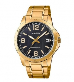 Монополия | Японские часы мужские CASIO Collection MTP-V004G-1B