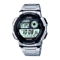 Монополия | Японские наручные часы мужские Casio Collection AE-1000WD-1A с хронографом
