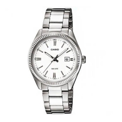 Монополия | Японские наручные часы женские Casio Collections LTP-1302D-7A1